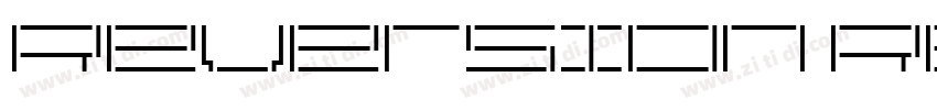 Reversion Regular字体转换